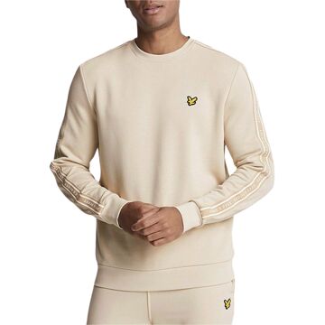 Lyle & Scott Tape Crew Neck casual sweater heren Beige - M