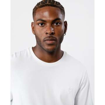 Lyle & Scott tonale Eagle wit T-shirt