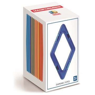 Magformers MAGFORMERS® Diamond 12 Set Kleurrijk