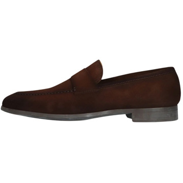 Magnanni Bruine Suède Loafer Klassieke Stijl Magnanni , Brown , Heren - 45 EU