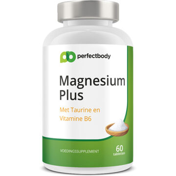 Magnesium Tabletten - 60 Tabletten - PerfectBody.nl