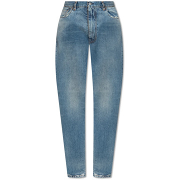 MAISON MARGIELA Jeans met vintage-effect Maison Margiela , Blue , Dames - W26,W29,W27,W28,W30