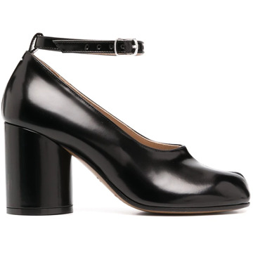 MAISON MARGIELA Zwarte Tabi Patentleren Pumps Maison Margiela , Black , Dames - 37 Eu,37 1/2 Eu,39 Eu,38 Eu,36 1/2 Eu,38 1/2 Eu,36 EU