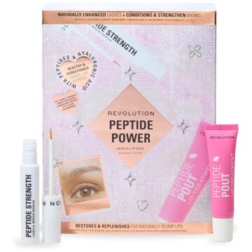 Makeup Revolution Peptide Power Lash and Lip Duo Gift Set