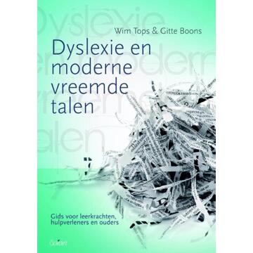 Maklu, Uitgever Dyslexie en moderne vreemde talen - Boek Wim Tops (9044129775)