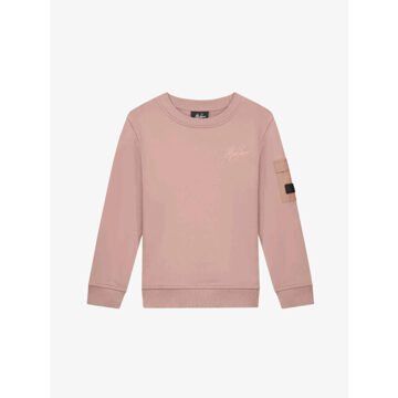 Malelions Jongens sweater nylon pocket Grijs - 164