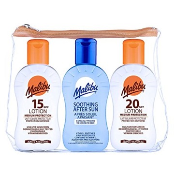 MALIBU Body Lotion SPF20 100ml Set 3 Pieces