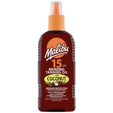 MALIBU Bruiningsolie Malibu Bronzing Tanning Oil Coconut SPF15 200 ml