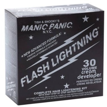 Manic Panic Haar Bleekmiddel Manic Panic Flash Lighting 30 Volume Complete Bleach Kit 1 st