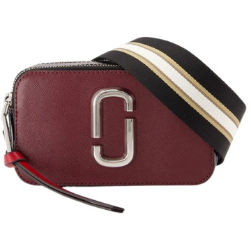 MARC JACOBS Rode Saffiano Leren Crossbody Tas Marc Jacobs , Red , Dames - ONE Size