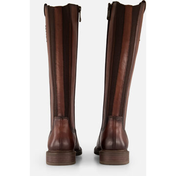 Marco Tozzi Hoge laarzen cognac Leer - 37