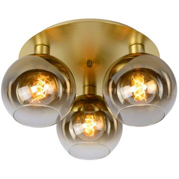 MARIUS Plafonnière 3xE27 - Mat Goud | Messing