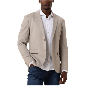 Matíníque Beige Jersey Blazer Mageorge Matinique , Beige , Heren - 2Xl,L,3Xl