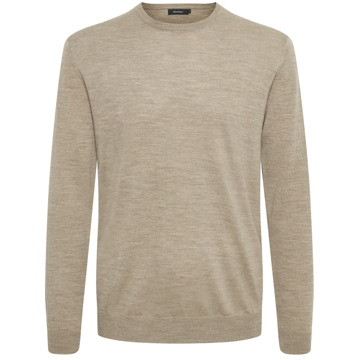 Matíníque Margrate Merino Knitwear Matinique , Beige , Heren - 2Xl,Xl,L,M,3Xl