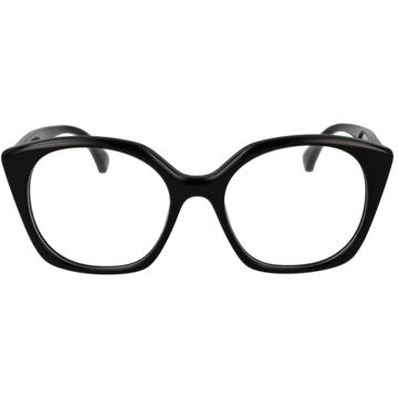 Max Mara Bril Volle Rand Montuur Zwart