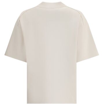 Max Mara Korte Mouwen T-shirt Ivoor