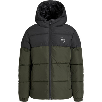 Maze Logo Hood Puffer Jas Junior - 152