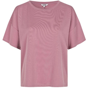 MbyM Roze Basic T-shirt Pinto mbyM , Pink , Dames - M,S,Xs
