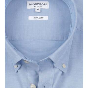 Mcgregor Overhemd Oxford Blauw Lichtblauw - 3XL,L,M,S,XL,XXL