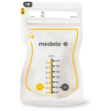Medela Moedermelkbewaarzakjes 210 ml - 50 stuks