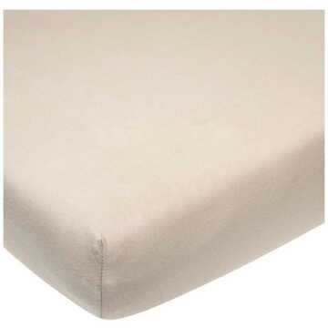 Meyco jersey hoeslaken boxmatras - 75x95 cm - zand