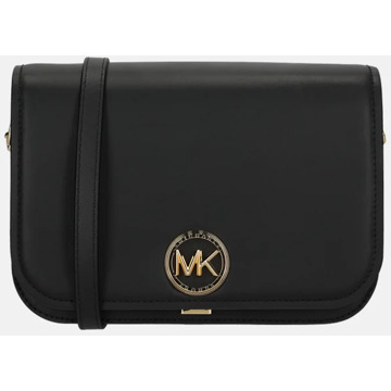 Michael Kors Casual Crossbody Tas in Zwart Leer Michael Kors , Black , Dames - ONE Size