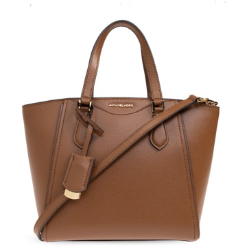 Michael Kors Taryn SM Conv Tz Tote Xbody luggage Damestas Cognac - H 20.3 x B 30 x D 20.3