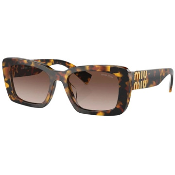 Miu Miu MU 07Ys Vau6S1 Zonnebril Miu Miu , Brown , Dames - 53 MM