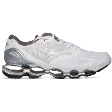 Mizuno Wave Prophecy LS Sneakers in Wit/Zilver Mizuno , White , Heren - 46 Eu,45 Eu,42 Eu,44 1/2 Eu,41 Eu,42 1/2 Eu,43 EU