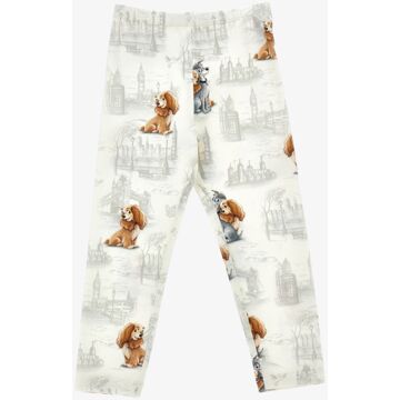 Monnalisa Meisjes legging lady en de vagebond panna Print / Multi - 122