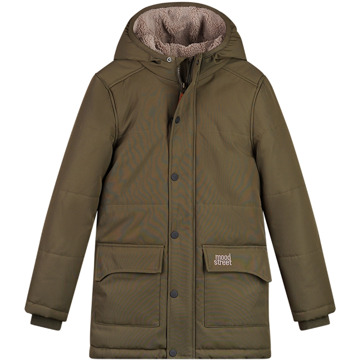 Moodstreet jongens winterjas Groen - 134-140