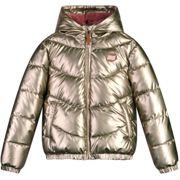 Moodstreet meisjes winterjas Goud - 134-140