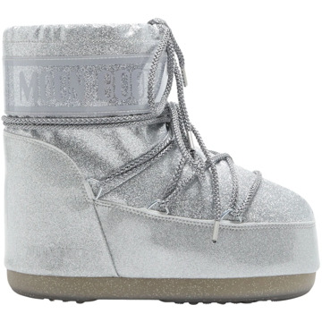 Moon Boot Glitter Geïsoleerde Waterdichte Laars Moon Boot , Gray , Dames - 39 Eu,36 EU