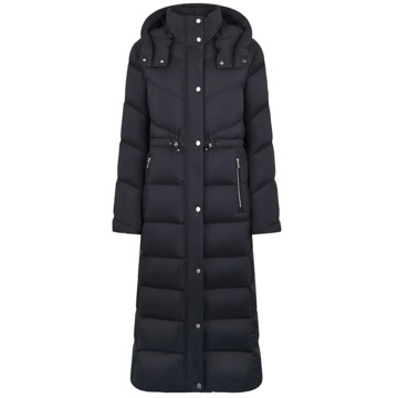 Moose Knuckles Zwarte Parka met Afneembare Capuchon Moose Knuckles , Black , Dames - L,M,S