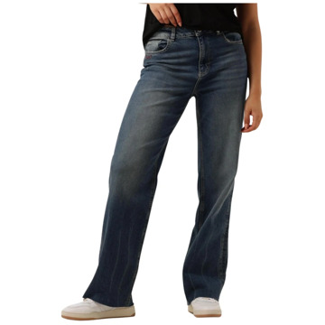 Mos Mosh Blauwe Wide Leg Jeans MOS Mosh , Blue , Dames - W31,W26,W33,W28,W29,W30