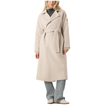 Moscow Beige Funcoat voor Stijlvolle Herfst Moscow , Beige , Dames - Xl,L