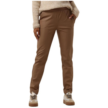 Moscow Trendy Camel Broek Moscow , Brown , Dames - L,M,S,Xs