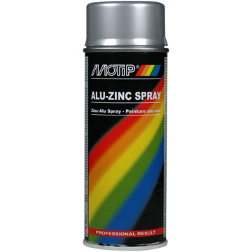 Motip Zink/alu spray, 400 ml. Motip