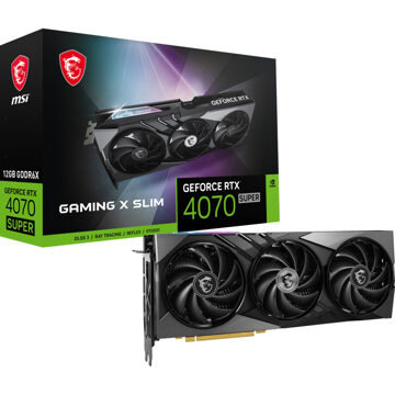 MSI Grafische kaart - NVIDIA GeForce RTX 4070 SUPER 12G GAMING