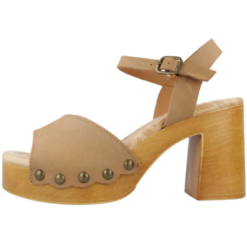 MTNG Elegant High Heel Sandals Mtng , Brown , Dames - 37 EU