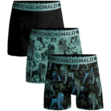 Muchachomalo Delft Lion Boxershorts Heren (3-pack) - XL