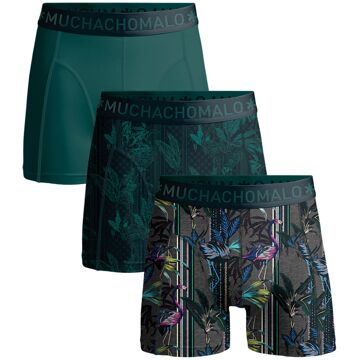 Muchachomalo Flamingo Boxershorts Heren (3-pack) - S