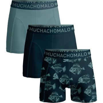 Muchachomalo Heren 3-pack boxershorts Print / Multi - L