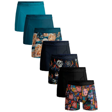 Muchachomalo Heren 7-pack boxershorts Veelkleurig - XL