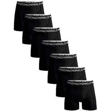 Muchachomalo Solid Boxers Heren (7-pack) - L