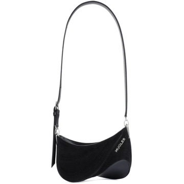 Mugler 1999 Zwart Curve Tas Mugler , Black , Dames - ONE Size