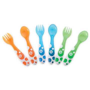 Munchkin 6 Multi Gekleurde Lepels - Peuterbestekset Multikleur