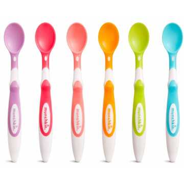 Munchkin peuterlepel - set van 6 Multikleur