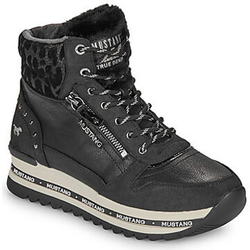 Mustang Veterboot  Zwart