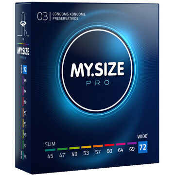 My.Size Pro 72 mm Condooms - 3 stuks